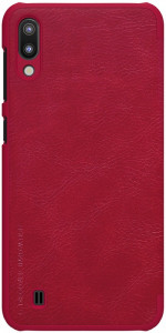 - Nillkin Qin Leather Case Samsung Galaxy M10 Red 3