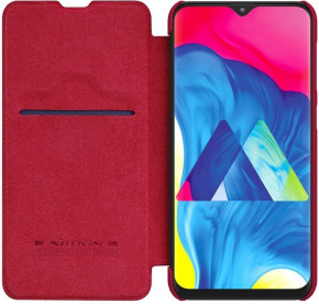 - Nillkin Qin Leather Case Samsung Galaxy M10 Red 4