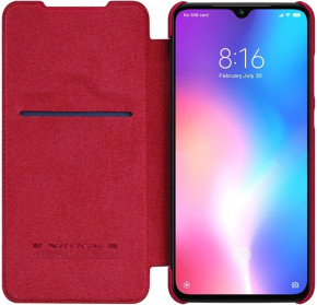 - Nillkin Qin Leather Case Xiaomi Mi 9 Red 3