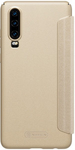 - Nillkin Sparkle Leather Case Huawei P30 Gold 3