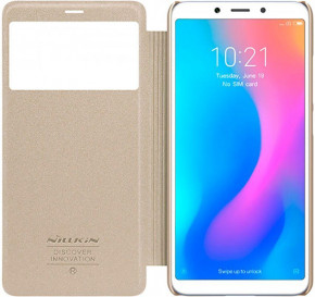 - Nillkin Sparkle Leather Case Xiaomi Redmi 6A Gold