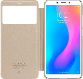 - Nillkin Sparkle Leather Case Xiaomi Redmi 6 Gold