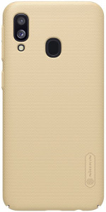 - Nillkin Super Frosted Shield Case Samsung A40 Gold