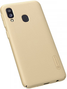 - Nillkin Super Frosted Shield Case Samsung A40 Gold 4