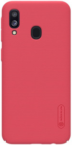 - Nillkin Super Frosted Shield Case Samsung A40 Red