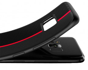   Primo Cenmaso Samsung Galaxy S8 Plus ( SM-G955 ) - Black&;Red