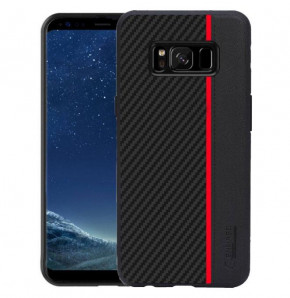   Primo Cenmaso Samsung Galaxy S8 Plus ( SM-G955 ) - Black&;Red 3