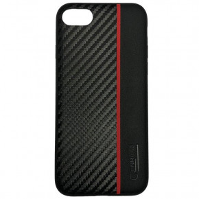   Primo Cenmaso  Apple iPhone 7 / iPhone 8 - Black&;Red