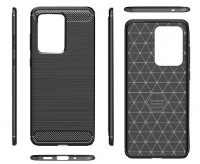  Primo Carbon Fiber Series Samsung Galaxy S20 Ultra (SM-G988) - Black 3