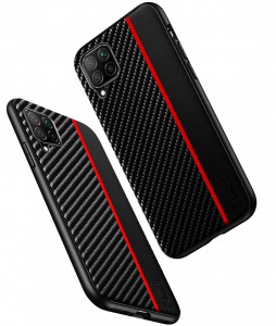  Primolux Cenmaso Huawei P40 Lite - Black&;Red 5