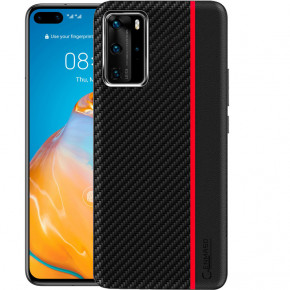  Primolux Cenmaso Huawei P40 Pro - Black&;Red 4