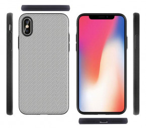   Primo Case Lux Apple iPhone X / iPhone XS Light Grey 4