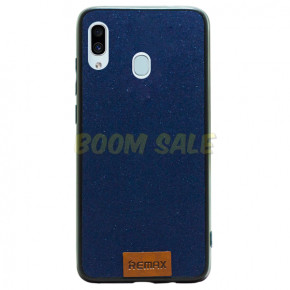  Remax Textile TPU Series Samsung A30 2019 (A305) Dark Blue