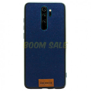  Remax Textile TPU Series Xiaomi Redmi Note 8 Pro Dark Blue