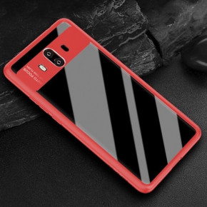  TPU Rock Clarity Series Huawei Mate 10  / Red