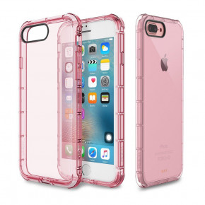 - Rock TPU Case Fence series iPhone 7 Plus Transparent/Pink