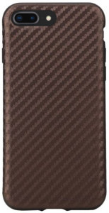 - Rock Wood+TPU Origin Series Case Apple iPhone 7 Plus Brown