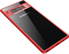 - Rock TPU+PC Clarity Series Case Samsung Galaxy Note 8 N950F Red