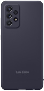  Samsung Silicone Cover Galaxy A52 (A525) Black (EF-PA525TBEGRU)