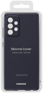  Samsung Silicone Cover Galaxy A52 (A525) Black (EF-PA525TBEGRU) 10