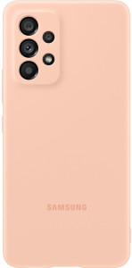  Samsung Silicone Cover  Galaxy A53 (A536) Peach (EF-PA536TPEGRU)