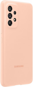  Samsung Silicone Cover  Galaxy A53 (A536) Peach (EF-PA536TPEGRU) 3