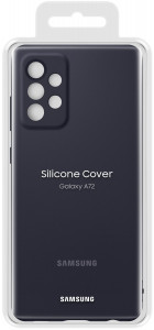  Samsung Silicone Cover   Galaxy A72 (A725) Black (EF-PA725TBEGRU) 9