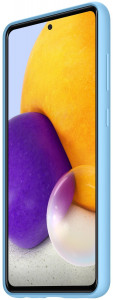  Samsung Silicone Cover Galaxy A72 (A725) Blue (EF-PA725TLEGRU) 6