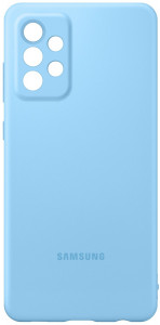  Samsung Silicone Cover Galaxy A72 (A725) Blue (EF-PA725TLEGRU) 8