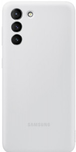  Samsung Silicone Cover Galaxy S21 (G991) Light Gray (EF-PG991TJEGRU)