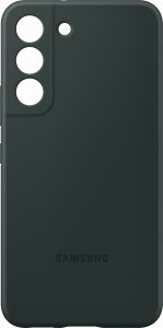  Samsung Silicone Cover   Galaxy S22 (S901) Forest Green (EF-PS901TGEGRU) 5