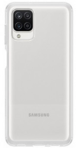  Samsung Soft Clear Cover   Galaxy A12 (A125) Transparent (EF-QA125TTEGRU)