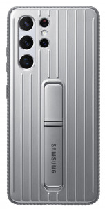  Samsung Protective Standing Cover Galaxy S21 Ultra (G998) Light Gray (EF-RG998CJEGRU)