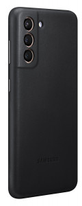  Samsung Leather Cover Galaxy S21 (G991) Black (EF-VG991LBEGRU) 3