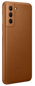  Samsung Leather Cover Galaxy S21+ (G996) Brown (EF-VG996LAEGRU) 3