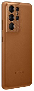  Samsung Leather Cover Galaxy S21 Ultra (G998) Brown (EF-VG998LAEGRU) 3