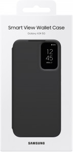  Samsung A34 Smart View Wallet Case EF-ZA346CBEGRU Black 6