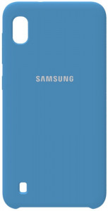 - Samsung Silicone Case Galaxy A10 Navy Blue