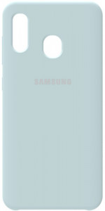 - Samsung Silicone Case Galaxy A20/A30 Sky Blue