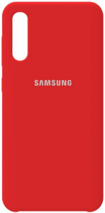 - Samsung Silicone Case Galaxy A50 Rose Red