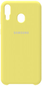 - Samsung Silicone Case Galaxy M20 Lemon Yellow