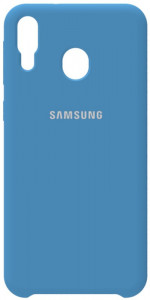 - Samsung Silicone Case Galaxy M20 Navy Blue