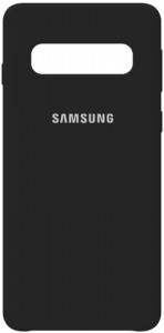 - Samsung Silicone Case Galaxy S10 Black