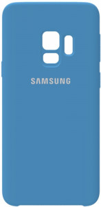 - Samsung Silicone Case Galaxy S9 Navy Blue