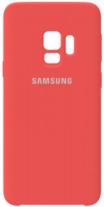 - Samsung Silicone Case Galaxy S9 Peach Pink