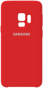 - Samsung Silicone Case Galaxy S9 Rose Red