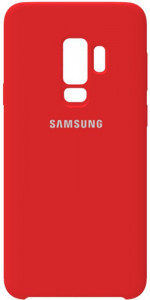 - Samsung Silicone Case Galaxy S9+ Rose Red