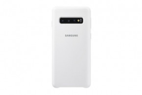  Samsung Silicone Cover Samsung S10 White 