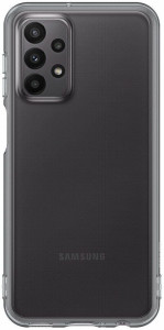  Samsung Soft Clear Cover A23 (A235) EF-QA235TBEGRU Black