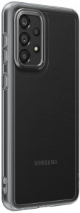  Samsung Soft Clear Cover A33 (A336) EF-QA336TBEGRU Black 3